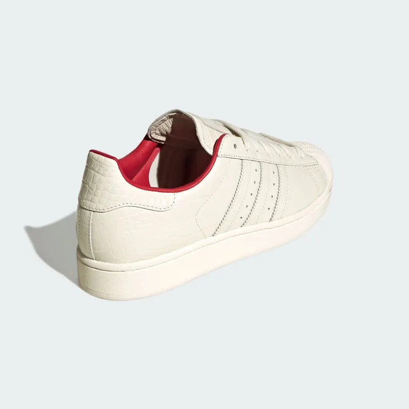 Adidas Superstar II Core White / Core White / Better Scarlet (IH9763)
