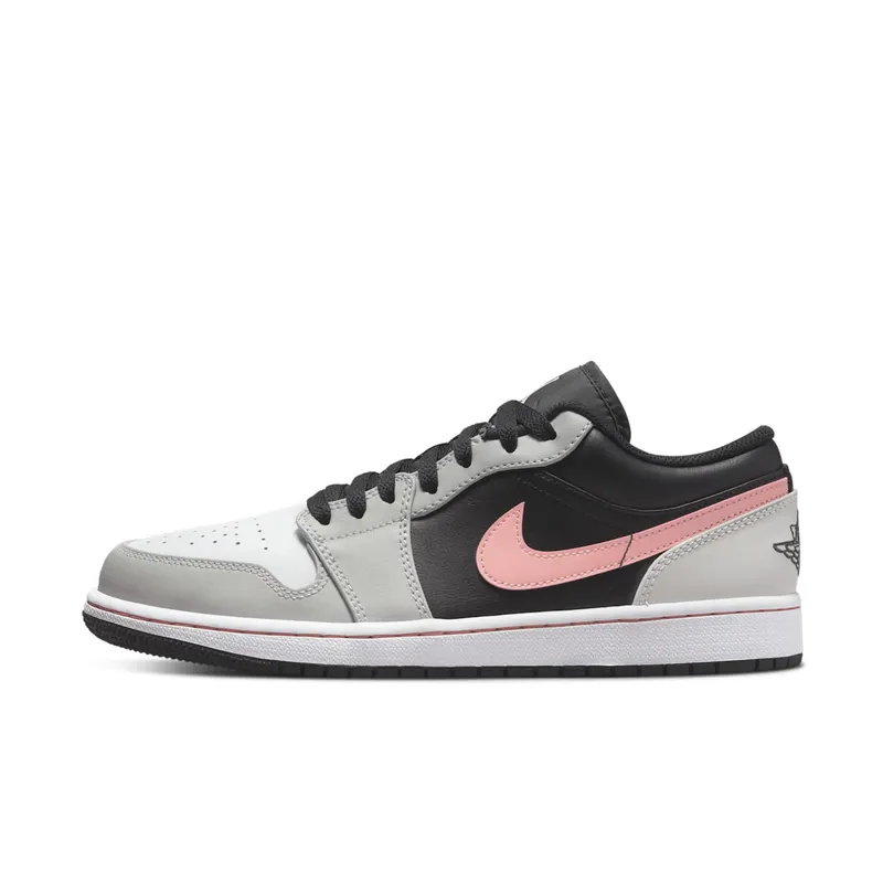 Jordan 1 Low Black Grey Pink (553558-062)