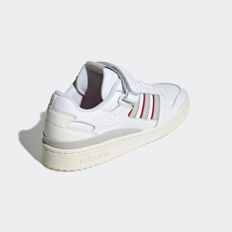 Adidas Forum Low Cloud White / Grey One / Blue (H03424)