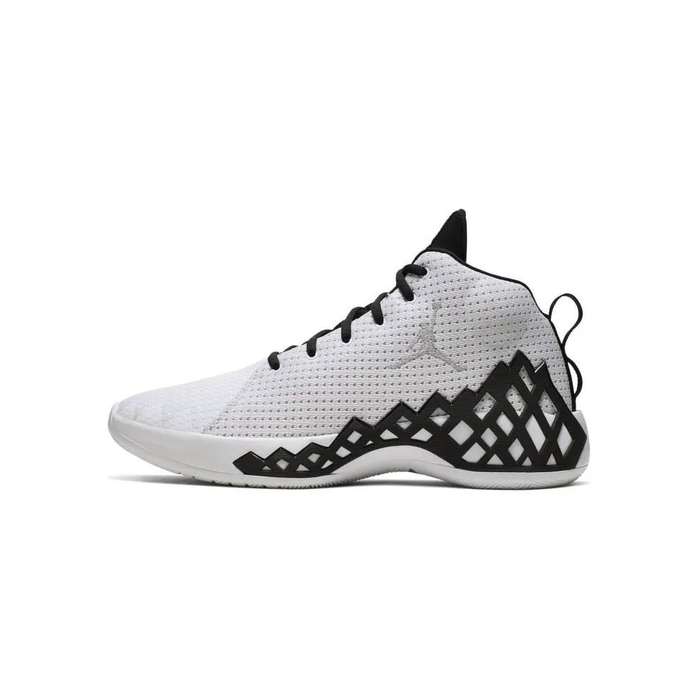 Jordan Jumpman Diamond Mid White Black White/Metallic Silver-Black (CI1204-100)
