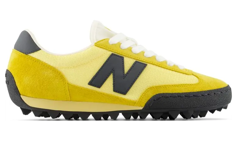 New Balance Gator Run “Apollo Gold Black”: goud zonder poespas