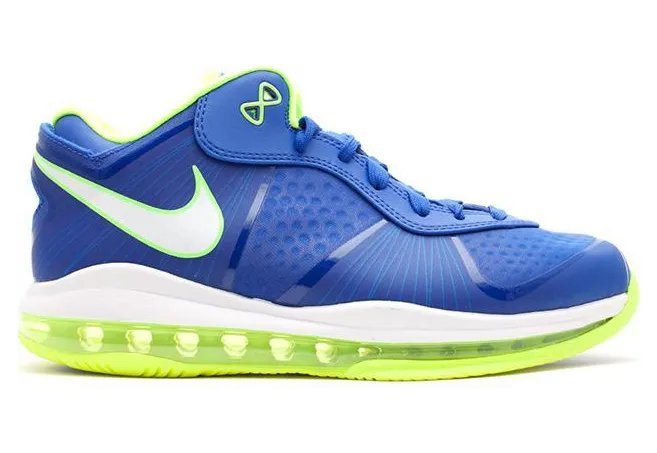Nike LeBron 8 V/2 Low ‘Sprite’ Treasure Blue/White-Black-Volt (456849-401)