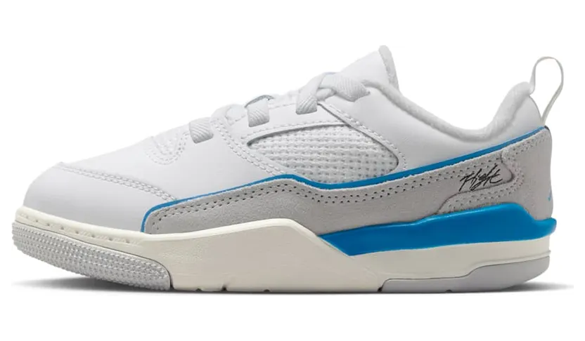 Jordan Flight Court White Photo Blue (HF3332-104)