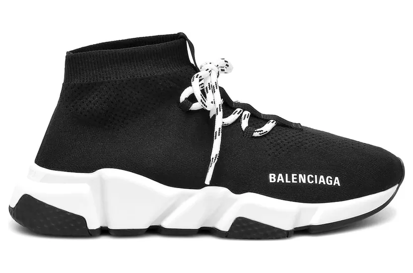 Balenciaga Speed Lace Up Black White (W)