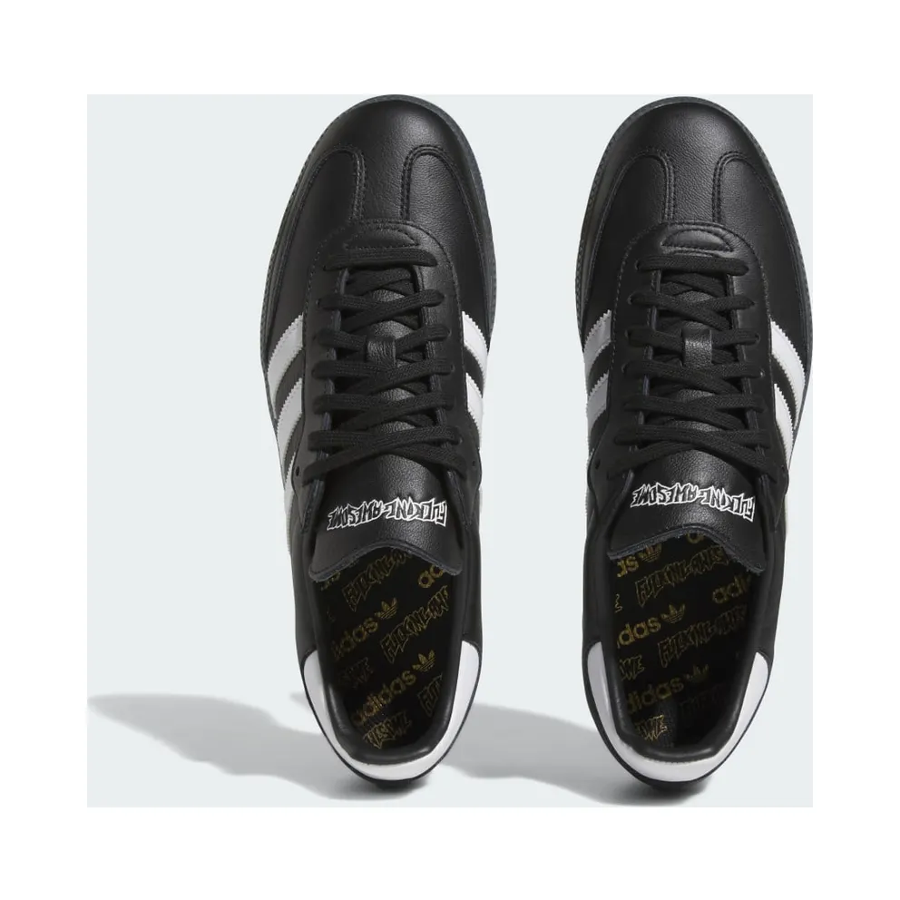 adidas FA Samba Core Black / Cloud White / Gold Metallic (ID7339)