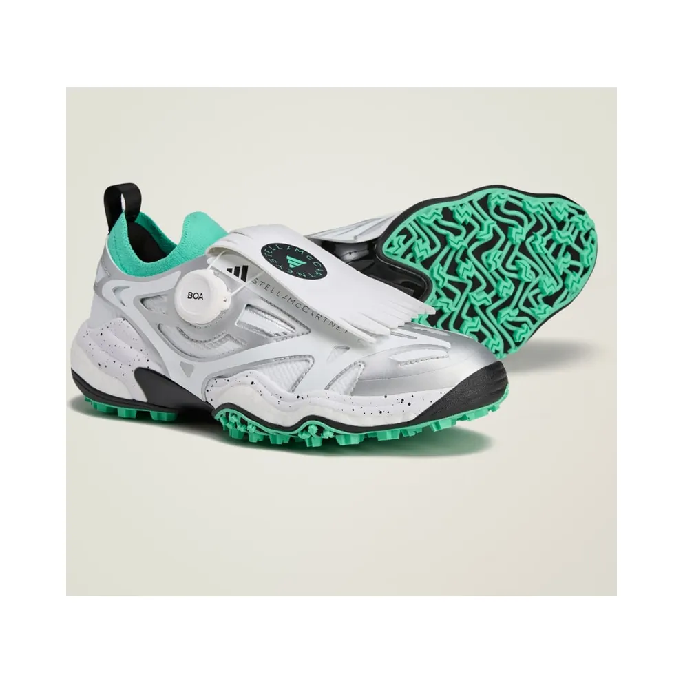 Adidas adidas by Stella McCartney Codechaos BOA Core White / Bright Green / Silver Metallic (JH8937)