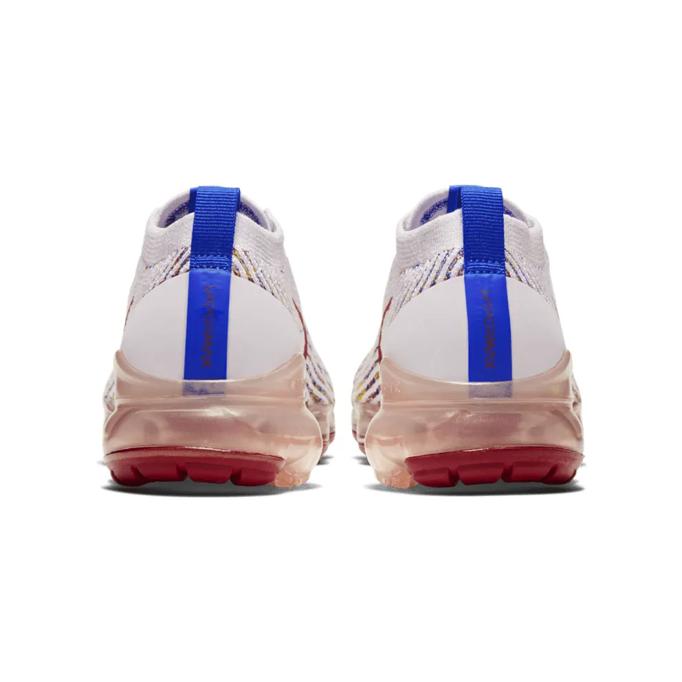 Nike Air VaporMax Flyknit 3 Light Violet Noble Red (W) Light Violet/Bright Citron-Racer Blue-Noble Red (AJ6910-501)