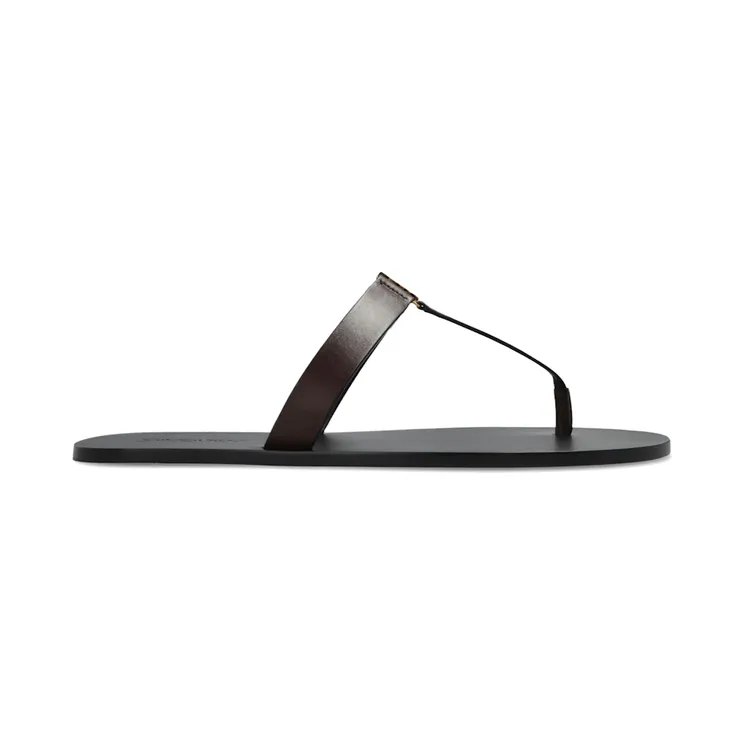 Saint Laurent Babylone Slide Dark Brown (863525 DWETT 2023)
