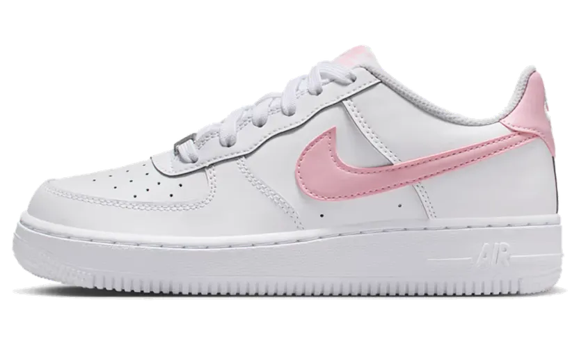 Nike Air Force 1 Low GS “White Medium Soft Pink” (CT3839-115)