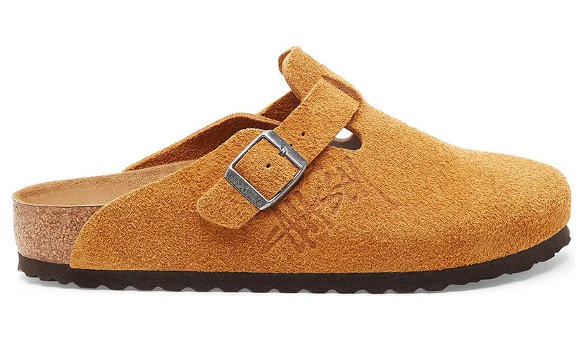 Birkenstock Boston Clog Stussy Caramel (2021) (1022972)
