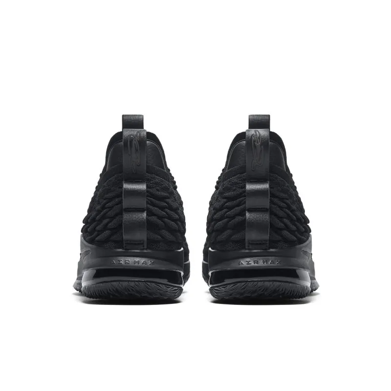 Nike LeBron 15 Low Blackout Black/Black-Thunder Grey (AO1755-004)