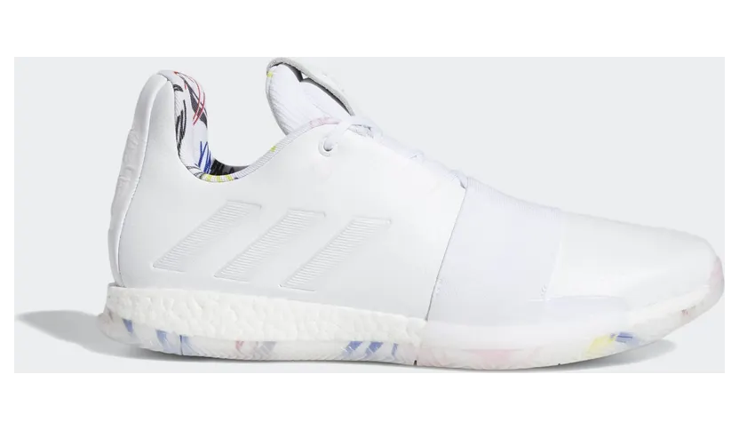 adidas Harden Vol. 3 White Black (G54022)