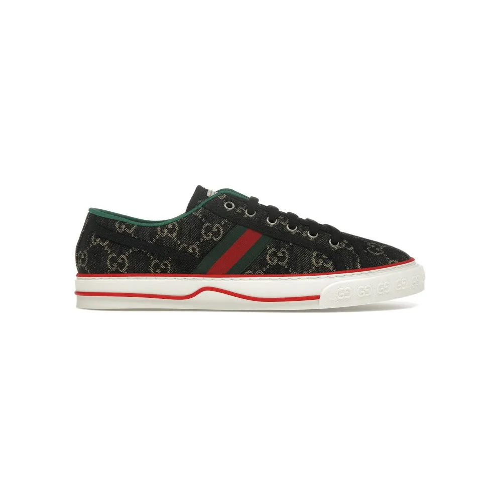 Gucci Tennis 1977 GG Logo Black Multi (606110 UN320 1291)