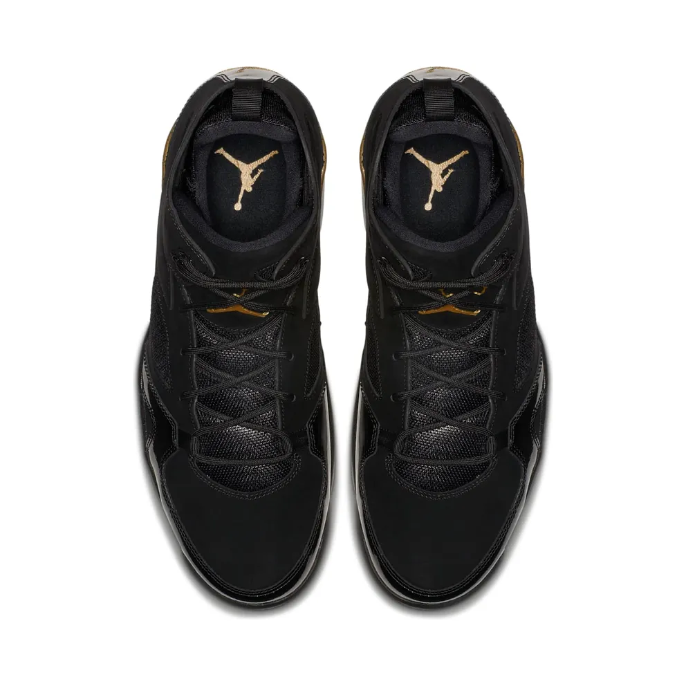 Jordan Flight Club 91 Black Metallic Gold Black/White-Metallic Gold (555475-031)