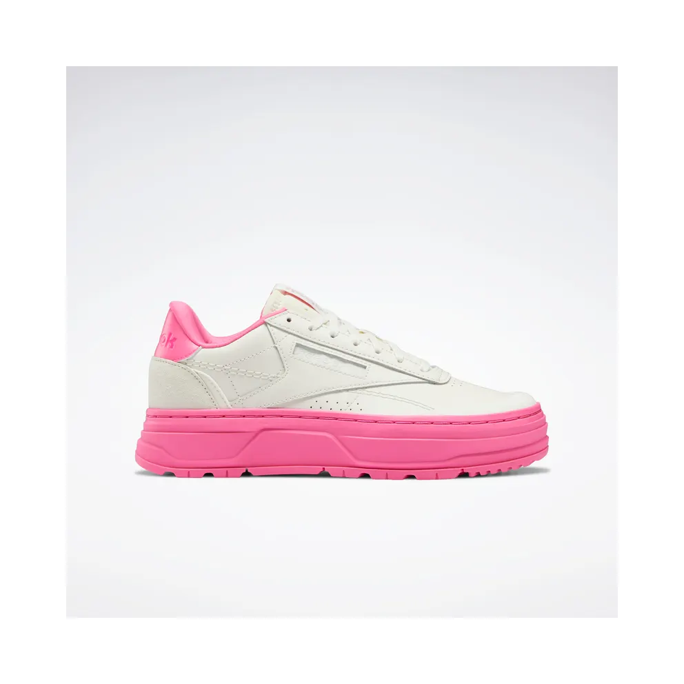 Reebok Club C Double Geo Chalk / Chalk / Atomic Pink (GW5437)