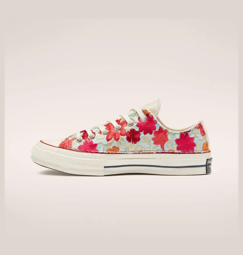 Converse Chuck 70 Embroidered Flowers Embro Flowers (A03259C)