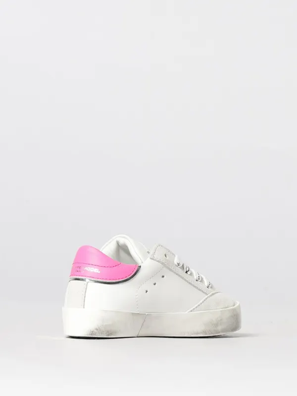 Philippe Model Junior Leather Sneakers Philippe Model White 2 (832714) (2)