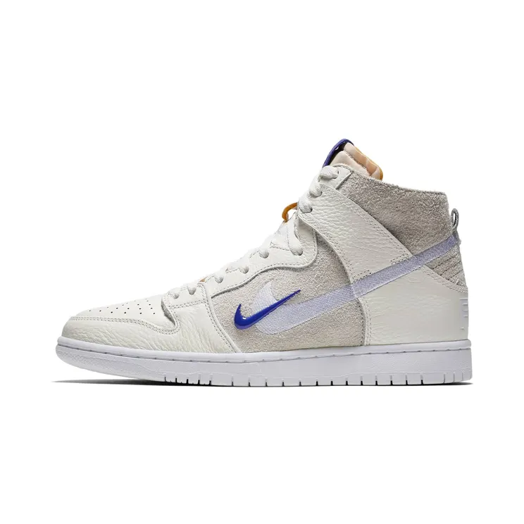 Nike SB Dunk High Soulland FRI.day Part 02 “Sail / White / Game Royal” (AH9613-141)