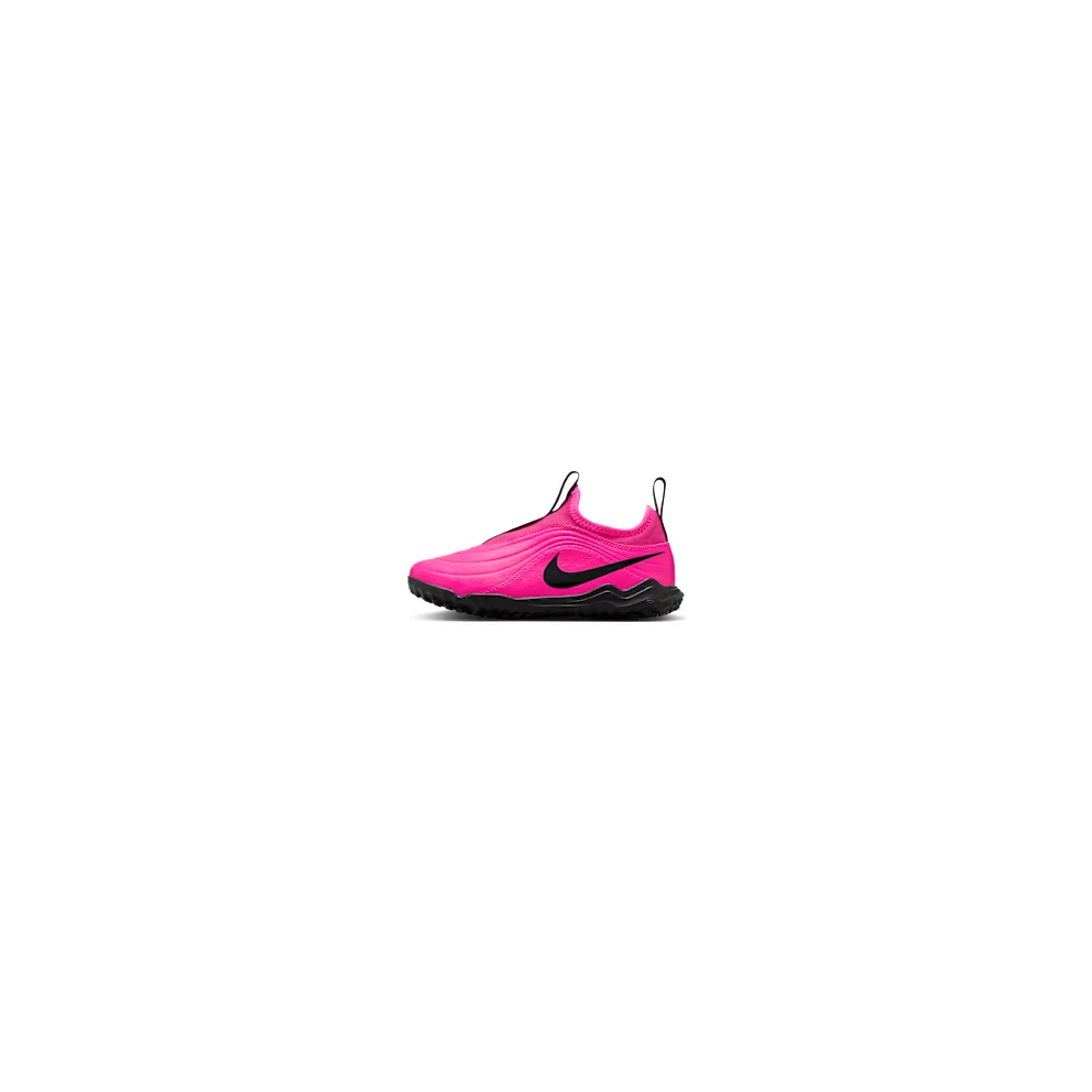 Nike Jr. Tiempo Maestro Flex ‘ Turf High-Top “Pink Blast/Black” (IB5030-600)
