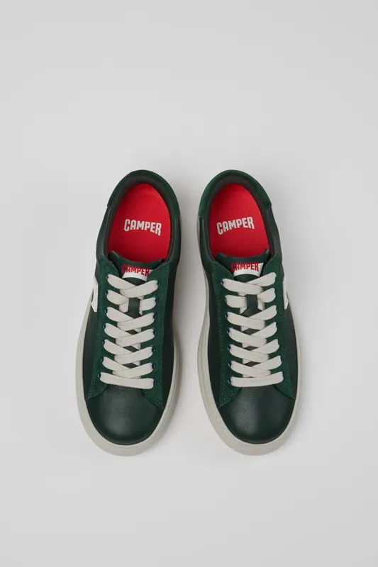 Camper Runner Four leren suède – Green (K201855003)