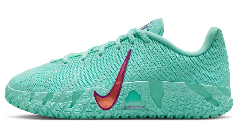 Nike Ja Morant Nike Ja 3 Bleached Turquoise / Safety Orange / Vivid Purple (IR2159-300)