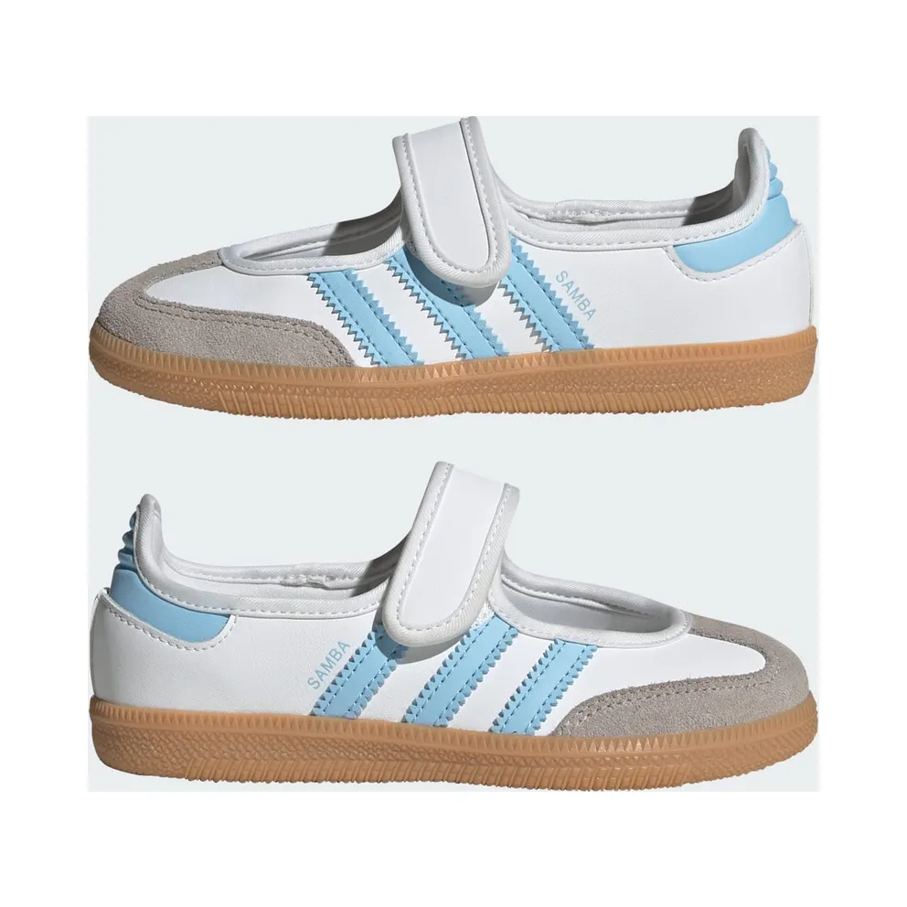 Adidas Samba Jane Cloud White / Clear Sky / Gum (JQ9305)