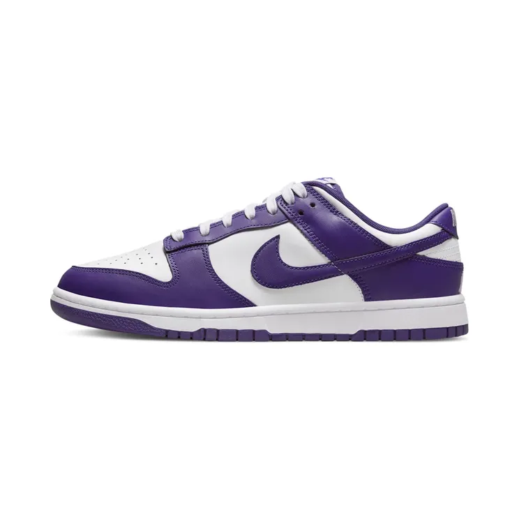 Nike Dunk Low “White / Court Purple” (DD1391-104)