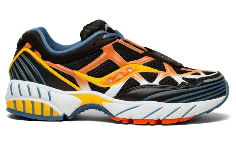 Saucony Grid Web Black Orange