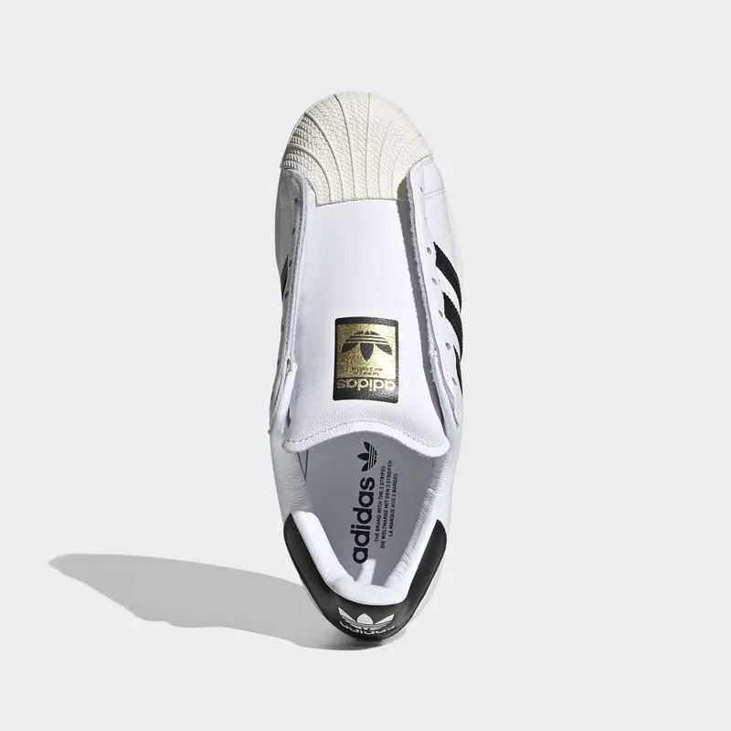 adidas Superstar Laceless White Black Cloud White/Core Black/Cloud White (FV3017)