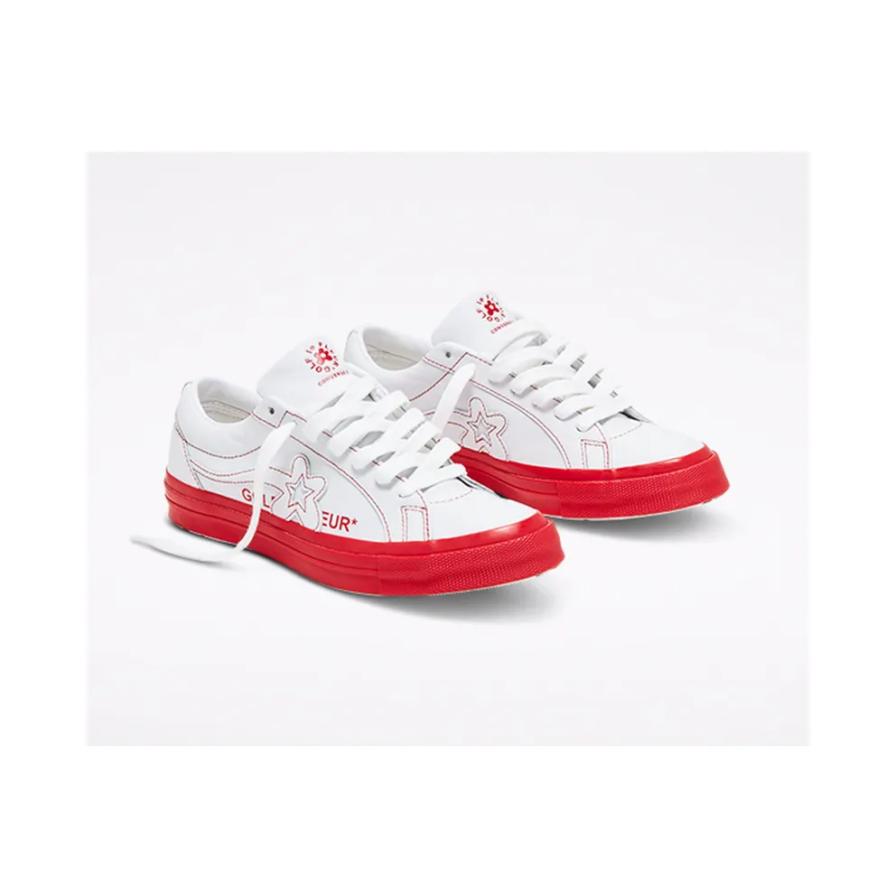 Converse One Star Ox Golf Le Fleur Color Block Pack Red White/Red-White (164026C)