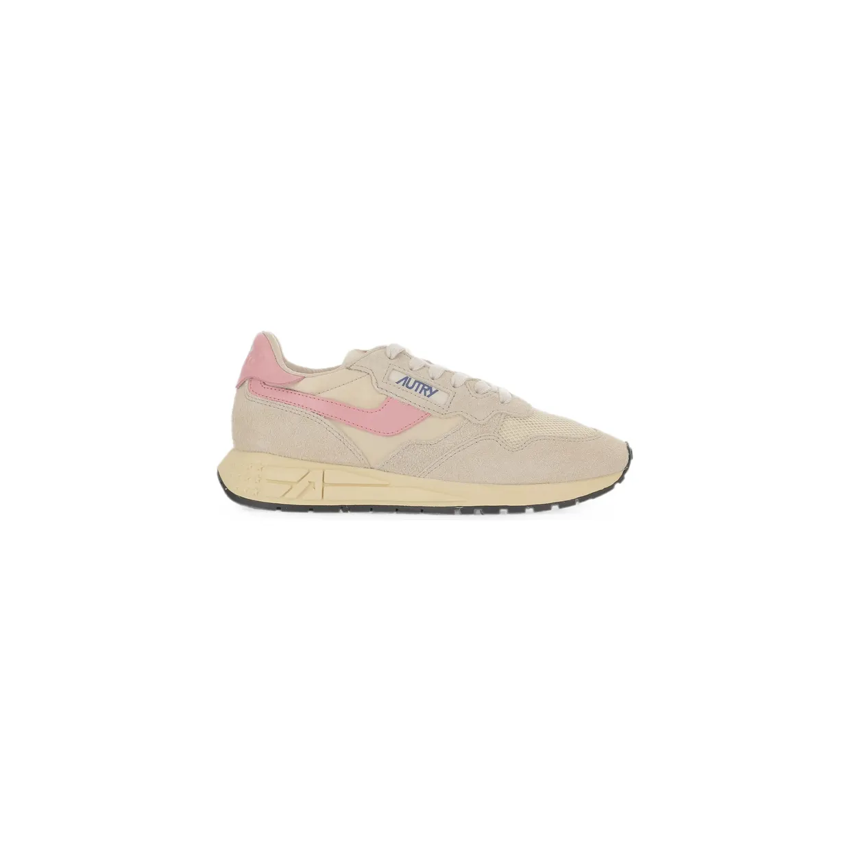 Autry Panelled Low-top “Neutrals/Pink” (WWLW UT61)
