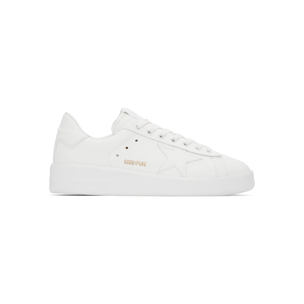 Golden Goose White Purestar Sneakers (GMF00197.F000541.10100)