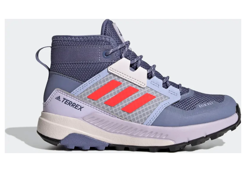 adidas Terrex Trailmaker Mid RAIN.RDY Hiking Orbit Violet / Solar Red / Purple Tint (FZ2590)
