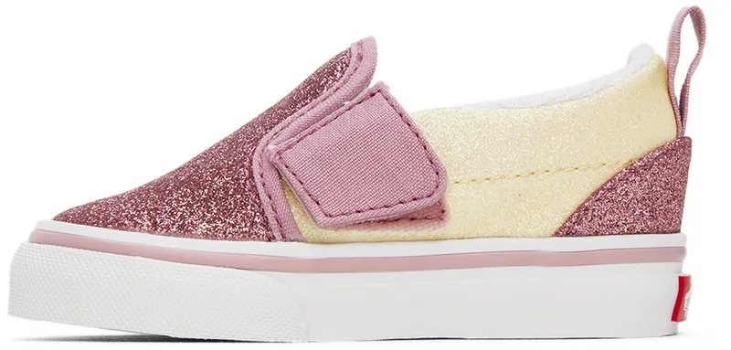 Vans Baby Pink & Off-White Slip-On V (VN0A5EFK0FU)