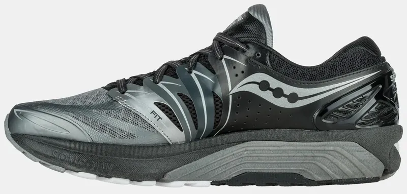 Saucony Hurricane Iso 2 Reflex Black/Grey Black/Grey (S20333-1)