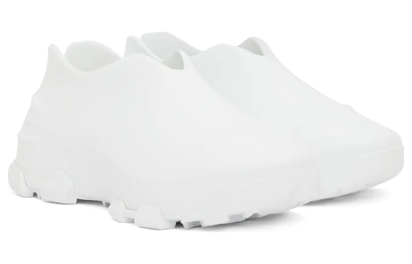 Givenchy White Monumental Mallow Low-Top Sneakers (BHZ013H1A6100) (4)