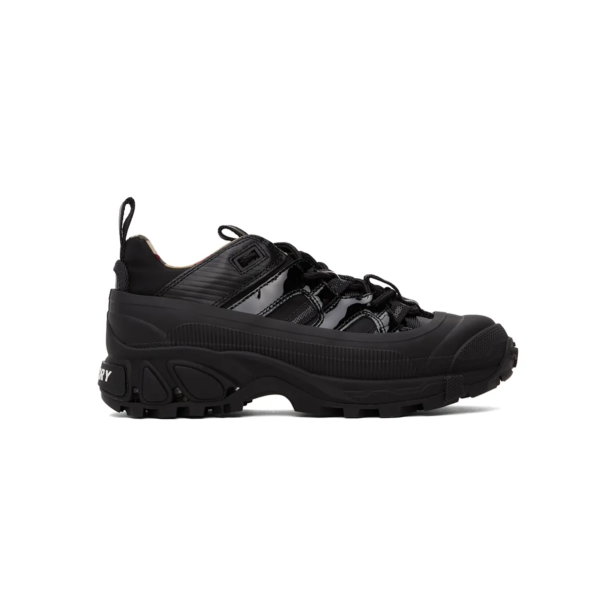 Burberry Black Patent Arthur Sneakers (8036166)