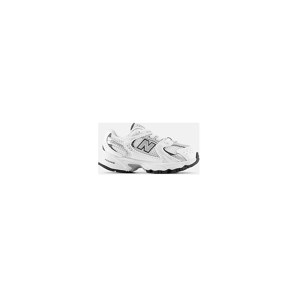 NEW BALANCE 530 BUNGEE LACE “NB WHITE / NATURAL INDIGO / Silver Metallic” (IZ530SB1)