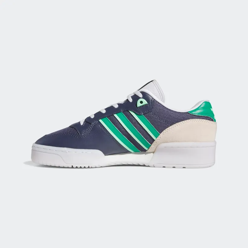 Adidas Rivalry Low Shadow Navy / Court Green / Dash Grey (FZ6326)