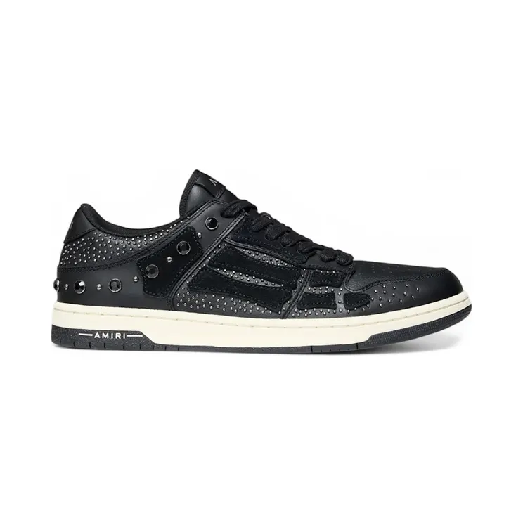 AMIRI Skel-Top Low Crystal Studded Black (AMFOSR1170-001)