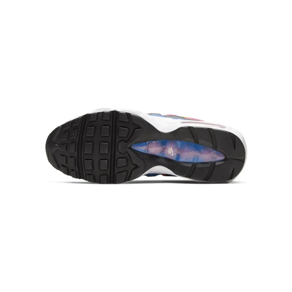 Nike Air Max 95 Multicolor Suede Yellow/Blue-Pink (CZ9170-700)