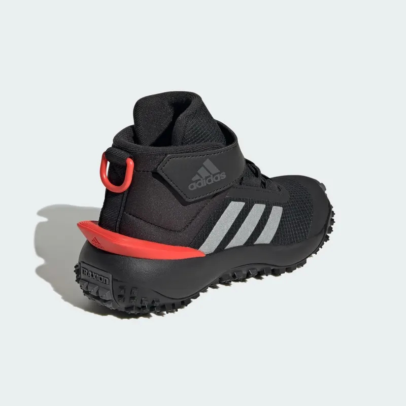 Adidas Fortatrail Kids Core Black / Silver Metallic / Bright Red (IG7263)