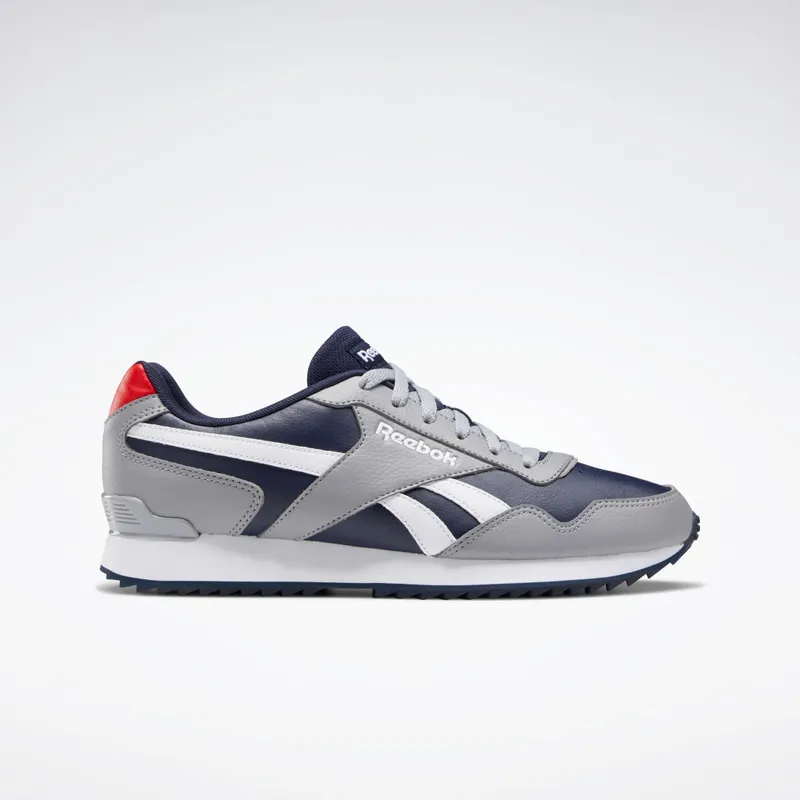 Reebok Royal Glide Ripple Clip Vector Navy / Pure Grey 4 / Vector Red (GX0530)