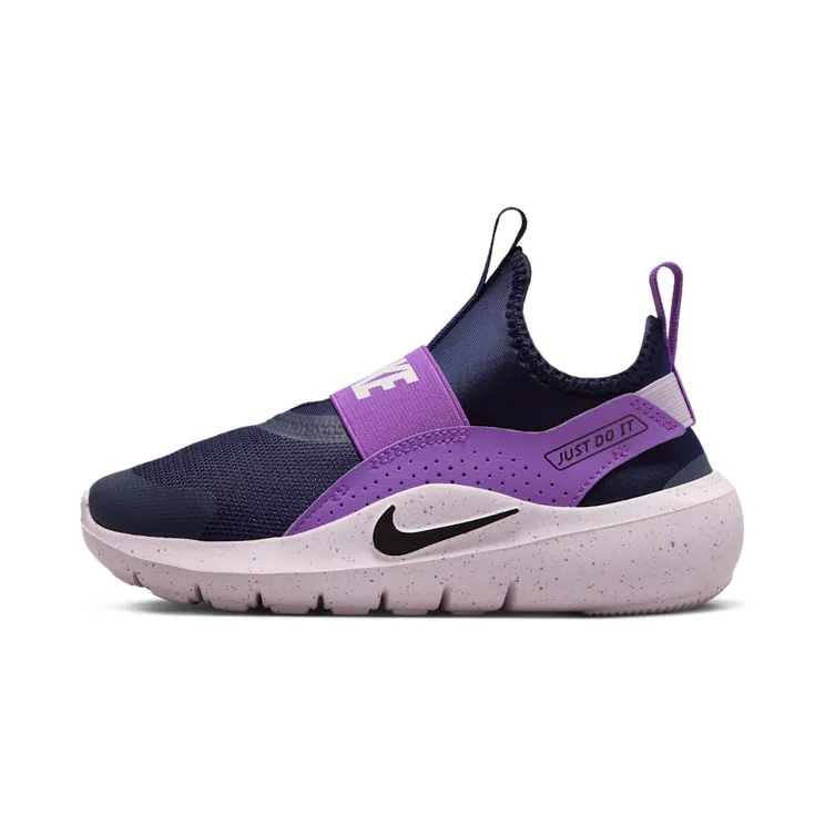 Nike Flex Runner 4 “Blackened Blue / Bright Violet / Bleached Lilac / Black” (IF2894-406)