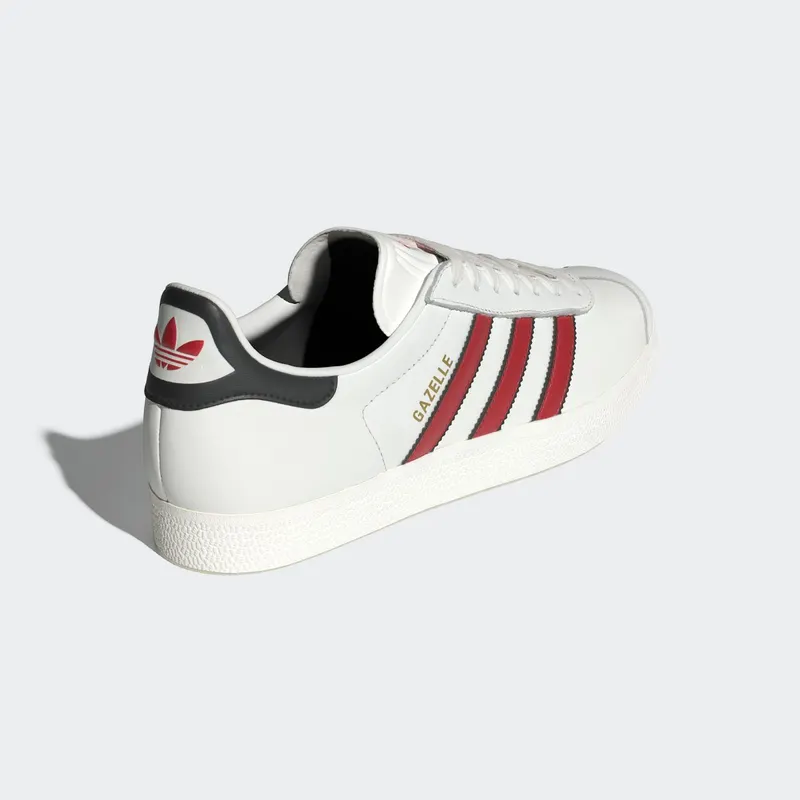 adidas Gazelle White Scarlet Black (IG6211)