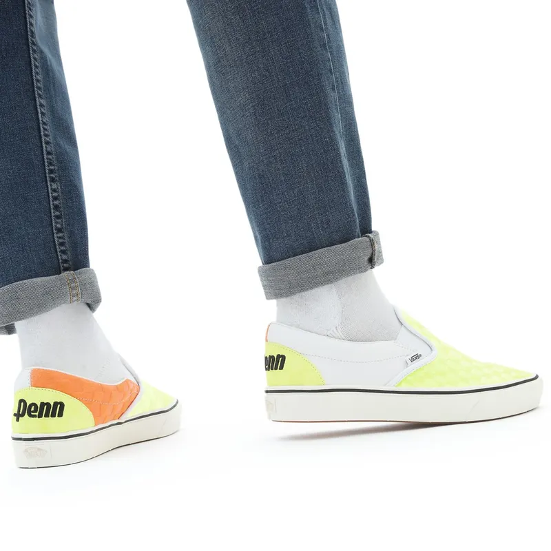 VANS Vans X Penn Comfycush Slip-on Shoes Orange (VN0A5DY64D2)