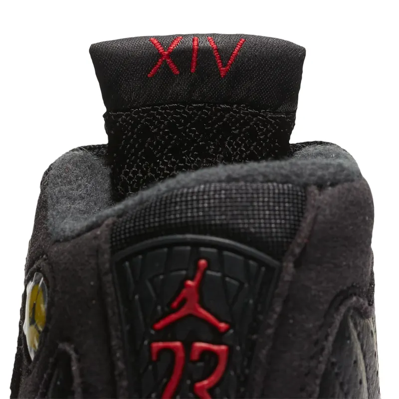 Jordan 14 Retro Last Shot 2018 (TD) Black/Varsity Red-Metallic Silver (312093-003)
