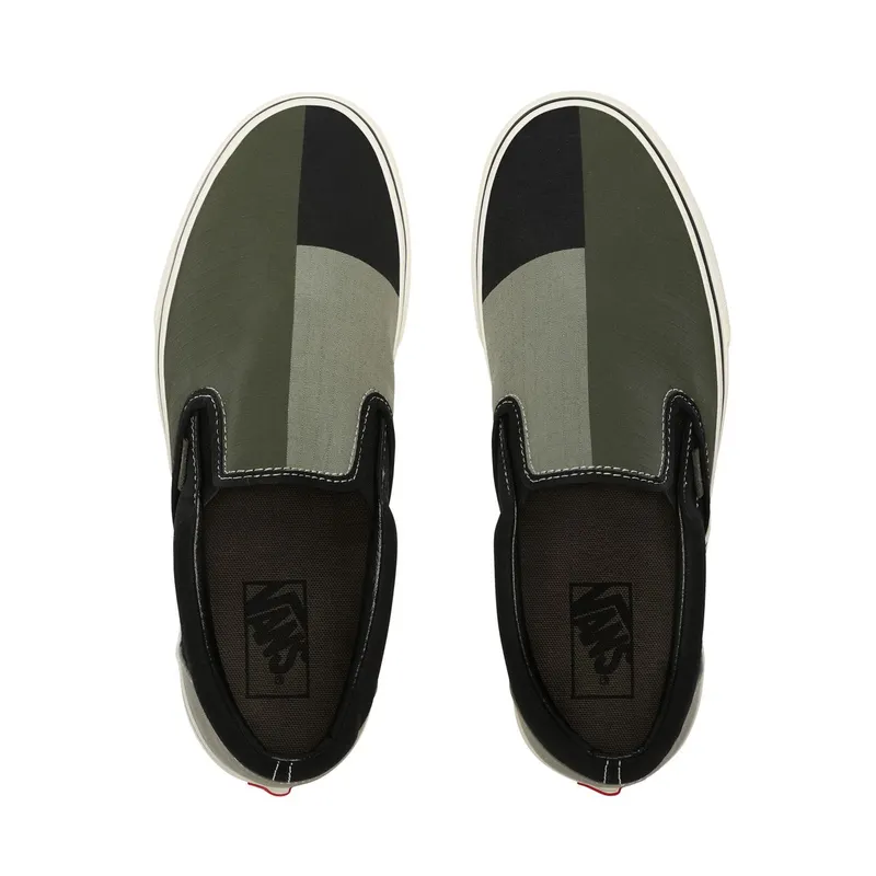 VANS 66 Supply Classic Slip-on Shoes (Green)