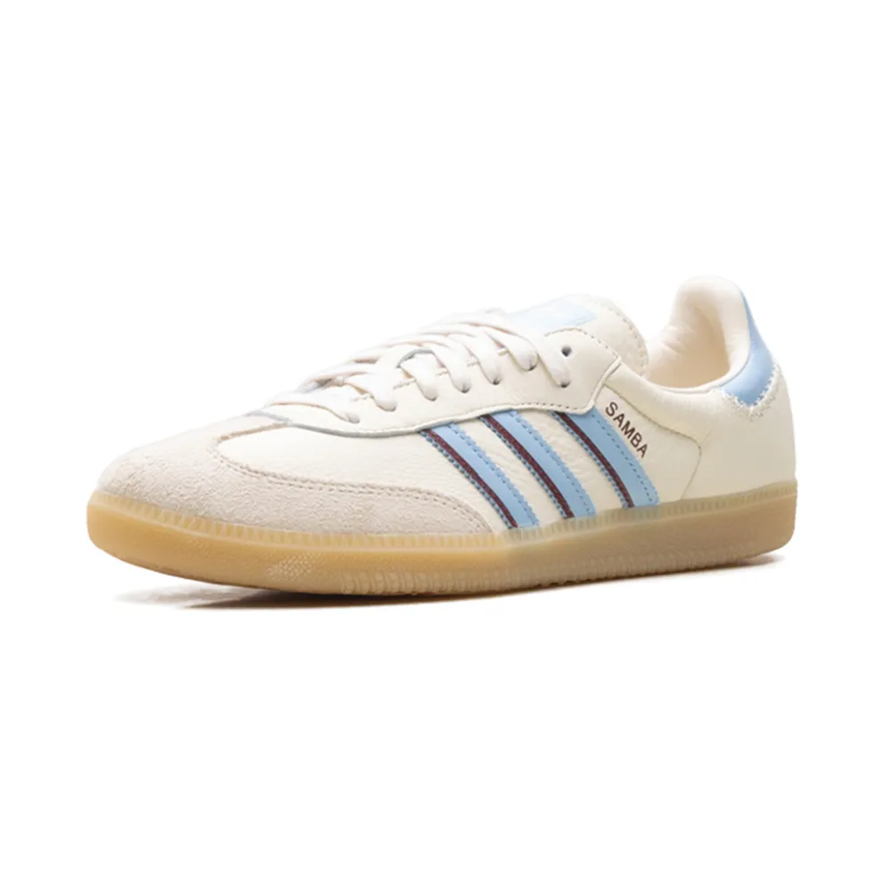 Adidas Samba OG “Wonder White / Celestial Blue” (JS5041)