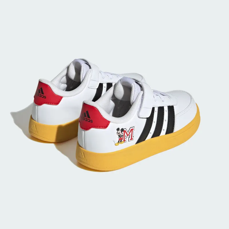 Adidas adidas Breaknet x Disney Mickey Mouse Kids Cloud White / Core Black / Bold Gold (IG7163)